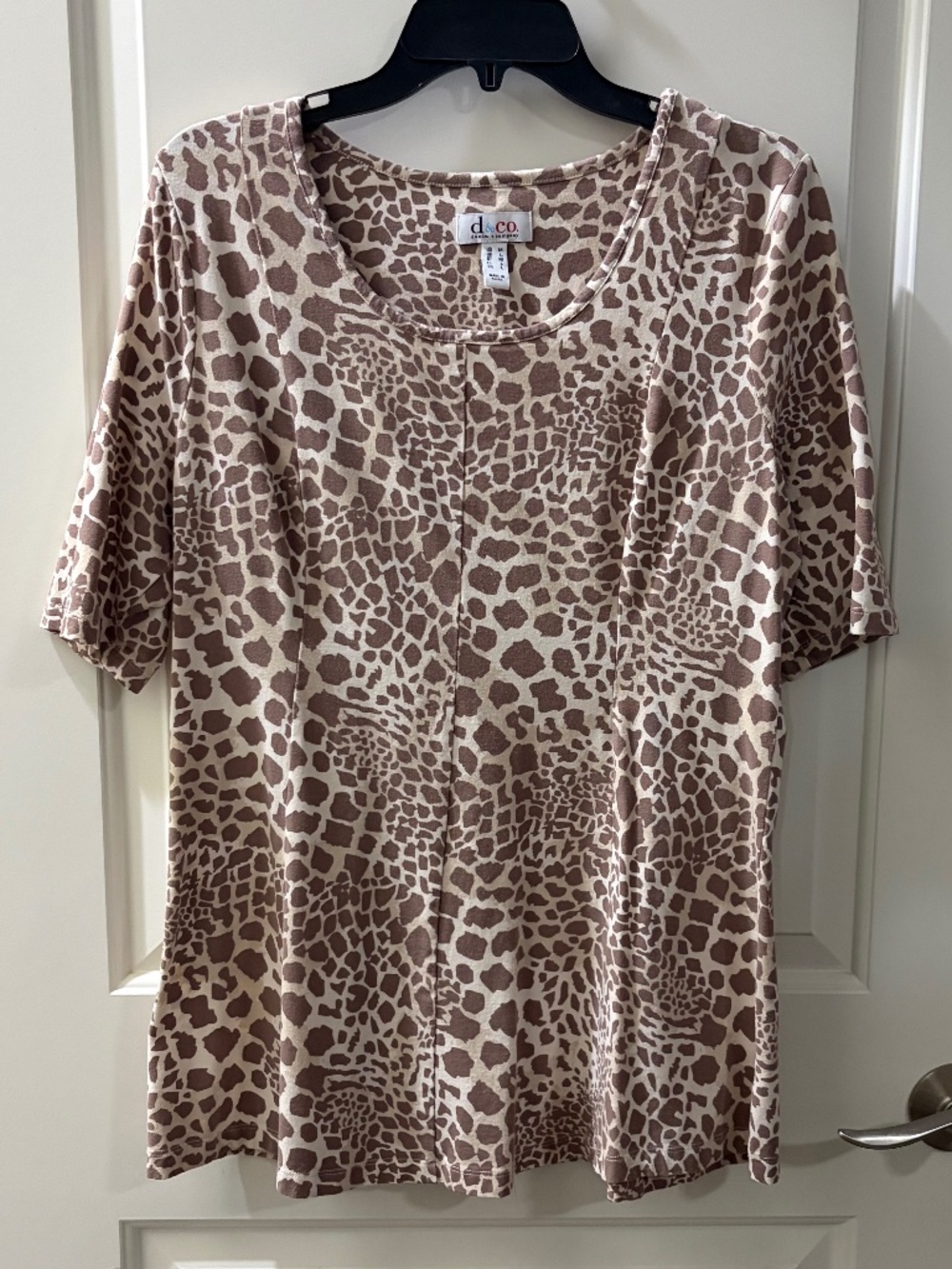 Denim & Co Peplum T-Shirt